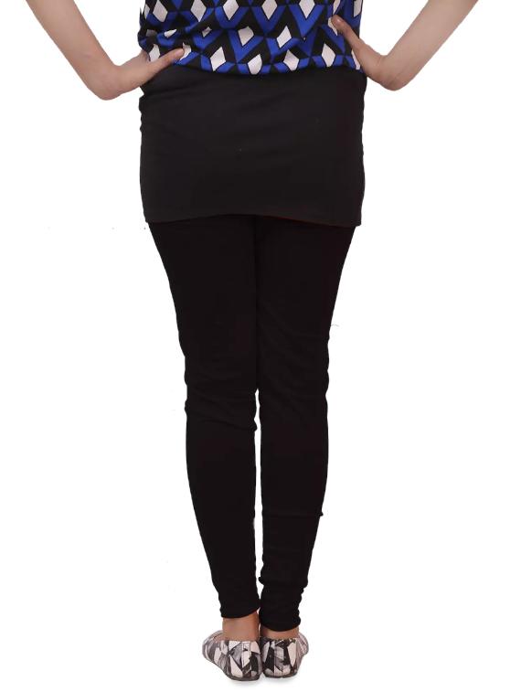 black woolen leggings - 14424585 - Zoom Image - 3