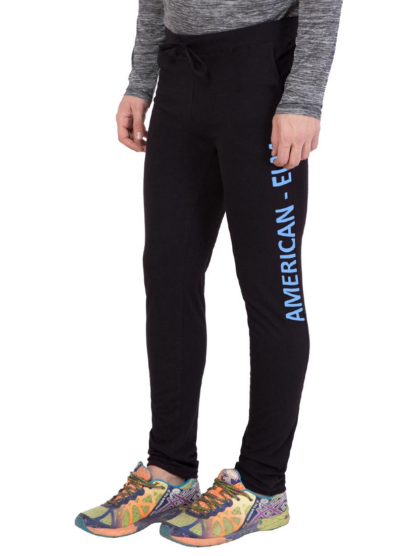 black cotton track pant - 14424787 - Zoom Image - 3