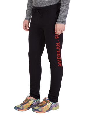black cotton track pant - 14424789 - Standard Image - 3