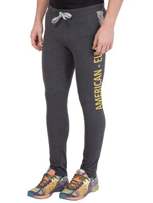 grey cotton track pant - 14424809 - Standard Image - 3
