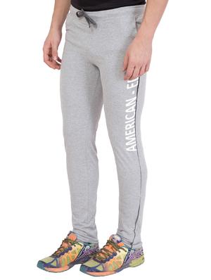 grey cotton track pant - 14424826 - Standard Image - 3