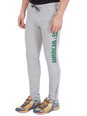 grey cotton track pant - 14424829 - Standard Image - 3