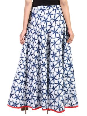 White cotton maxi skirt - 14425055 - Standard Image - 3
