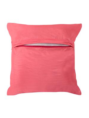 Poly Silk Single Rajasthani Traditional Cushion Cover By Rajrang - 14425215 - Standard Image - 3