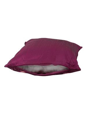Poly Silk Single Rajasthani Traditional Cushion Cover By Rajrang - 14425218 - Standard Image - 3