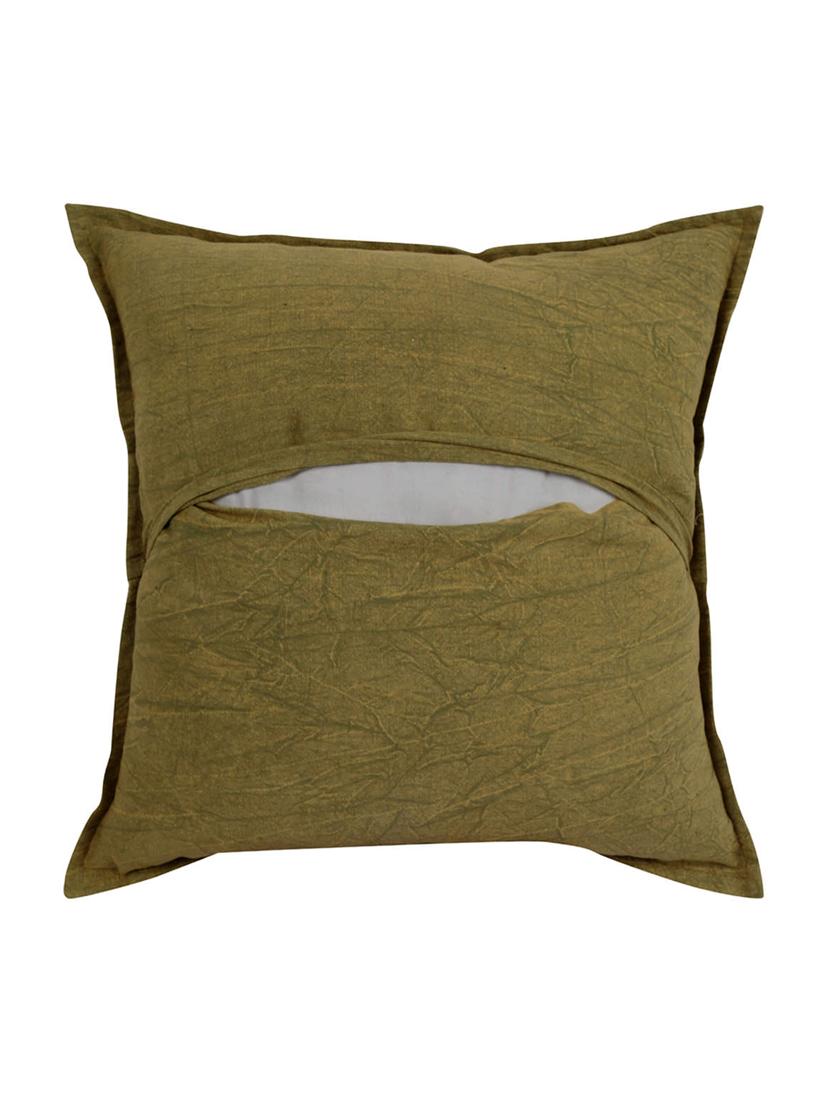 Cotton Single Rajasthani Traditional Cushion Cover By Rajrang - 14425243 - Zoom Image - 3
