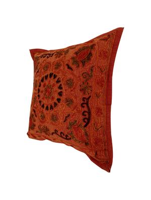 Cotton Single Rajasthani Traditional Cushion Cover By Rajrang - 14425268 - Standard Image - 3