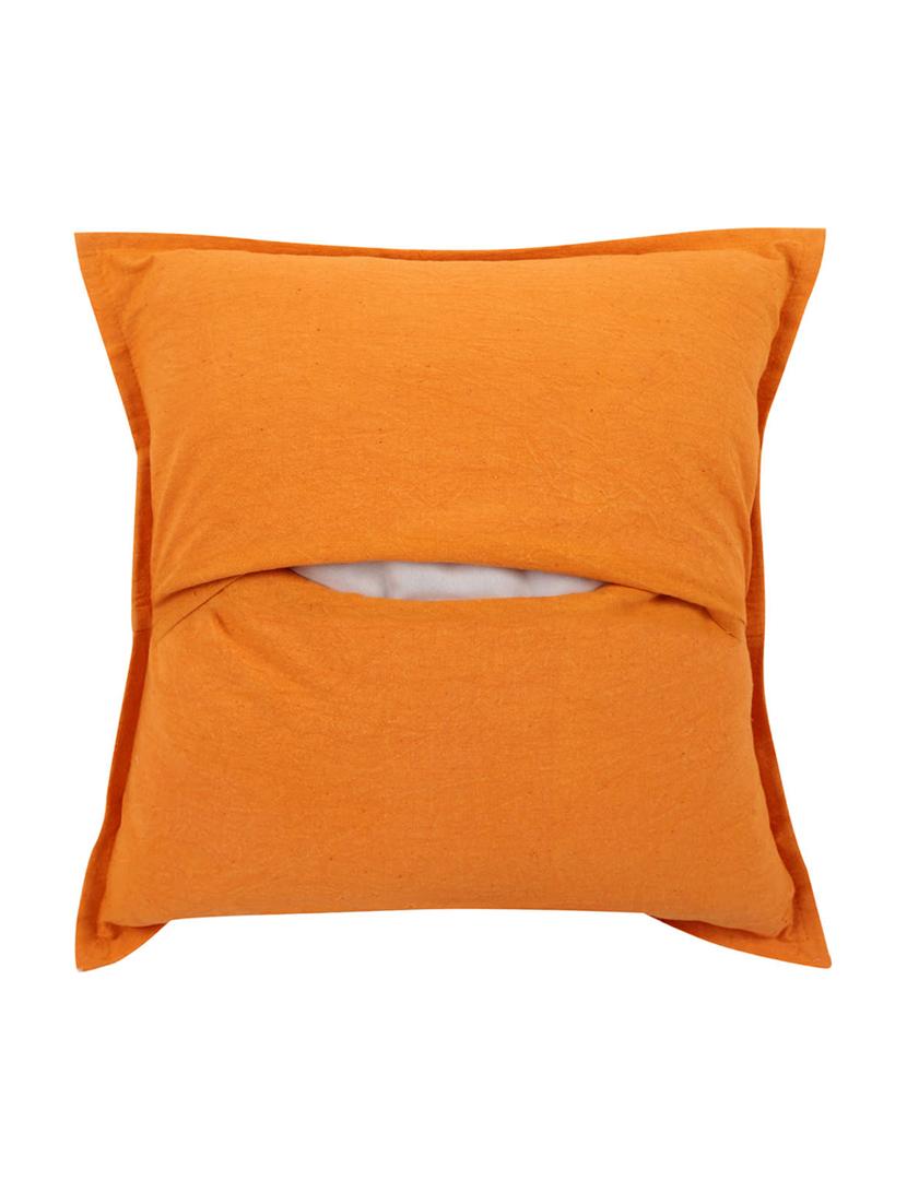 Cotton Single Rajasthani Traditional Cushion Cover By Rajrang - 14425275 - Zoom Image - 3
