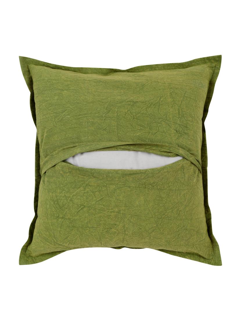Cotton Single Rajasthani Traditional Cushion Cover By Rajrang - 14425286 - Zoom Image - 3