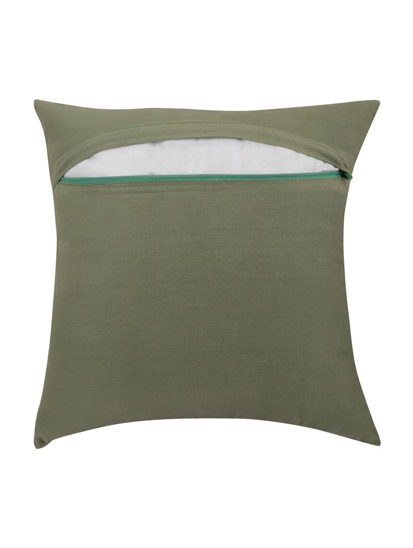 Cotton Single Rajasthani Traditional Cushion Cover By Rajrang - 14425293 - Zoom Image - 3