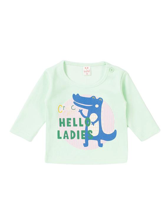 green cotton nightwear set - 14425985 - Zoom Image - 3