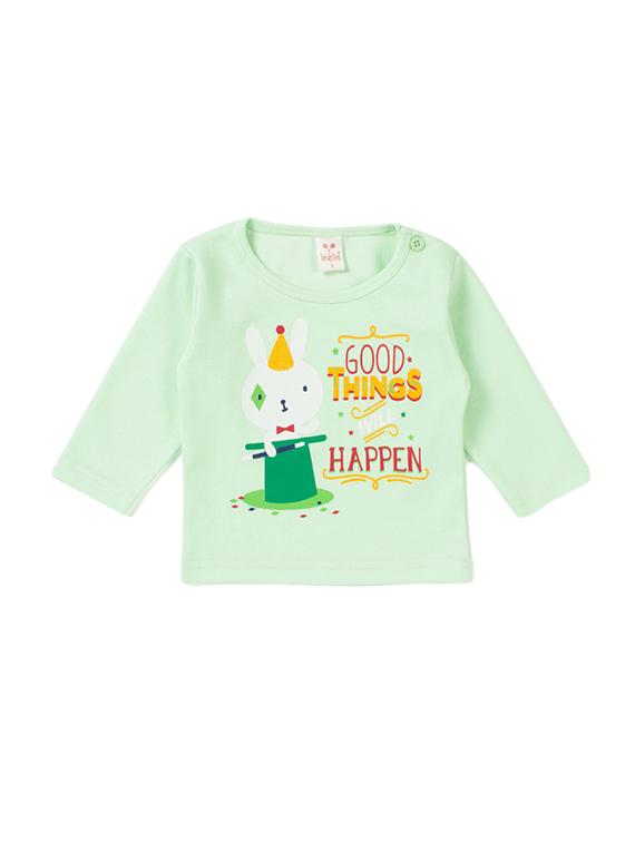 green cotton nightwear set - 14426001 - Zoom Image - 3