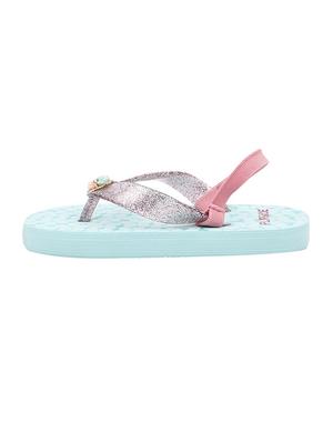 light blue rubber flip flop - 14426163 - Standard Image - 3