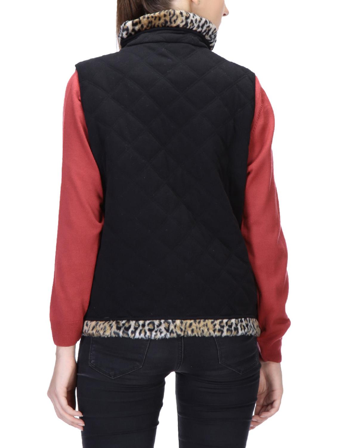 LE FASHIONELLE black polyester jacket - 14426242 - Zoom Image - 3