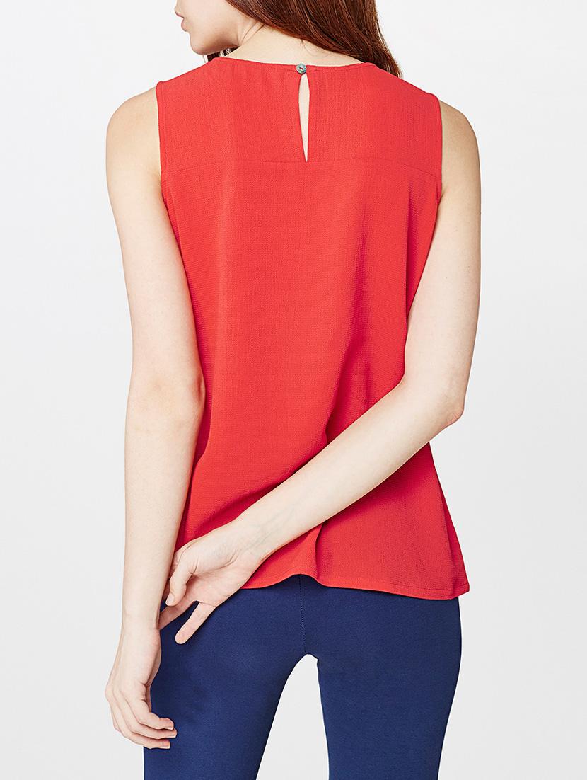 red embellished top - 14427801 - Zoom Image - 3