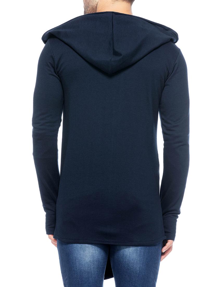 navy blue cotton shrug - 14430707 - Zoom Image - 3