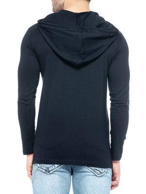 black cotton t-shirt - 14430719 - Standard Image - 3