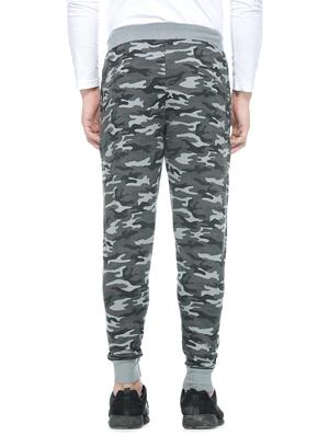 multi cotton full length track pant - 14430846 - Standard Image - 3