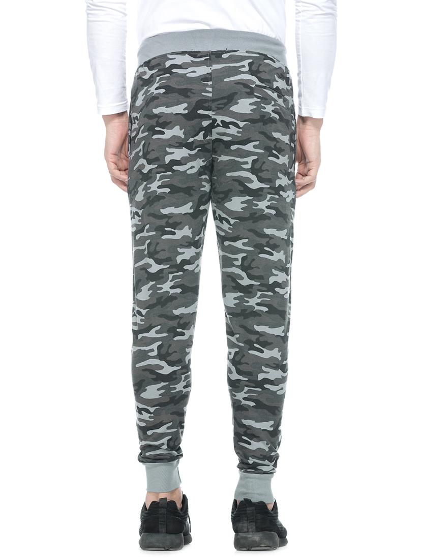 multi cotton full length track pant - 14430846 - Zoom Image - 3