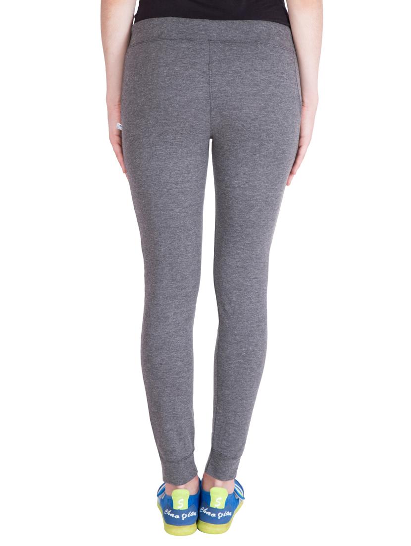 grey cotton track pants - 14432423 - Zoom Image - 3