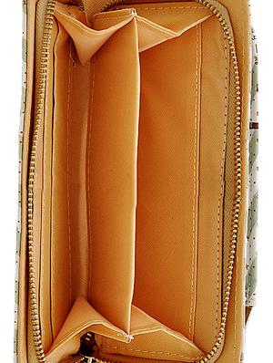 green leatherette clutch - 14432453 - Standard Image - 3
