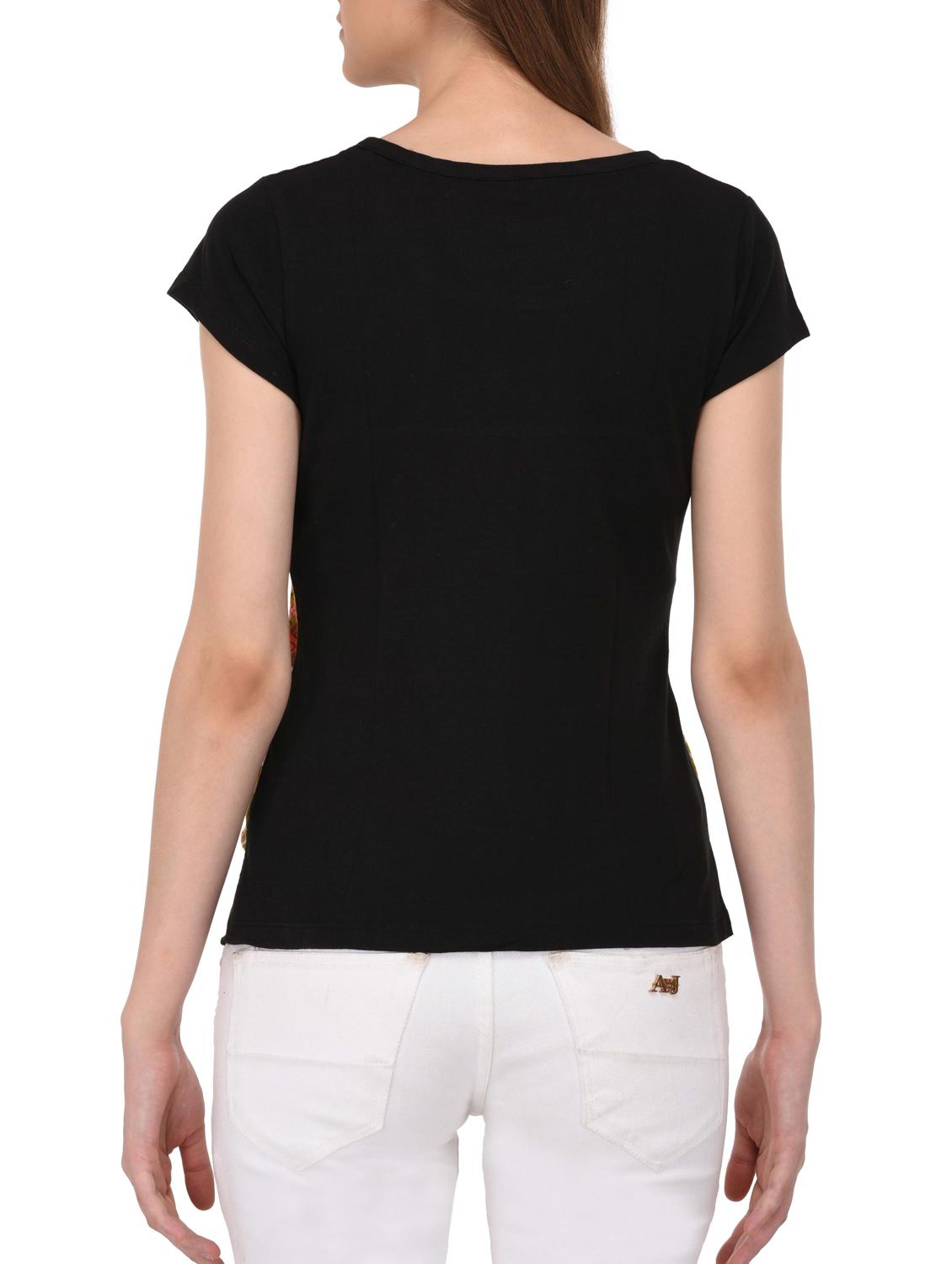 black cotton top - 14432510 - Zoom Image - 3