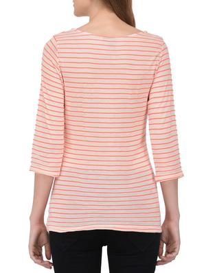 pink jersey casual top - 14432516 - Standard Image - 3