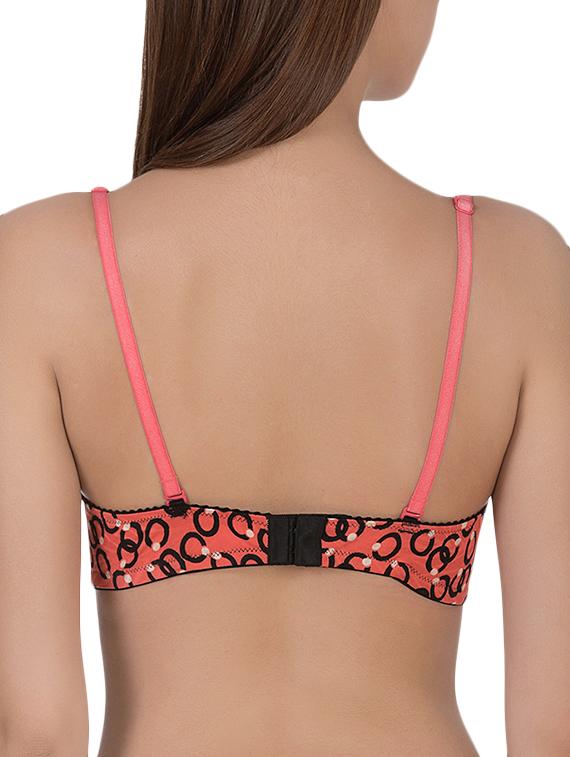 orange polyamide bra - 14432800 - Zoom Image - 3