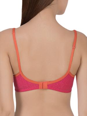 pink cotton bra - 14432807 - Standard Image - 3