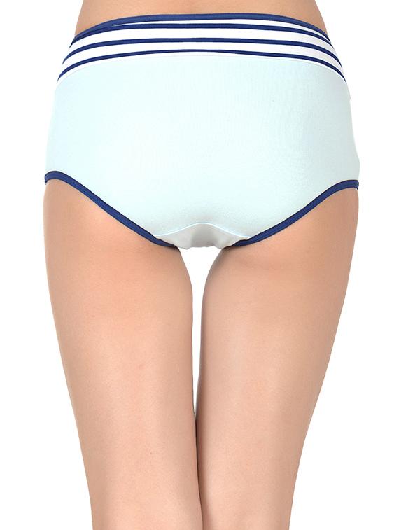 light blue cotton hipster panty - 14432871 - Zoom Image - 3