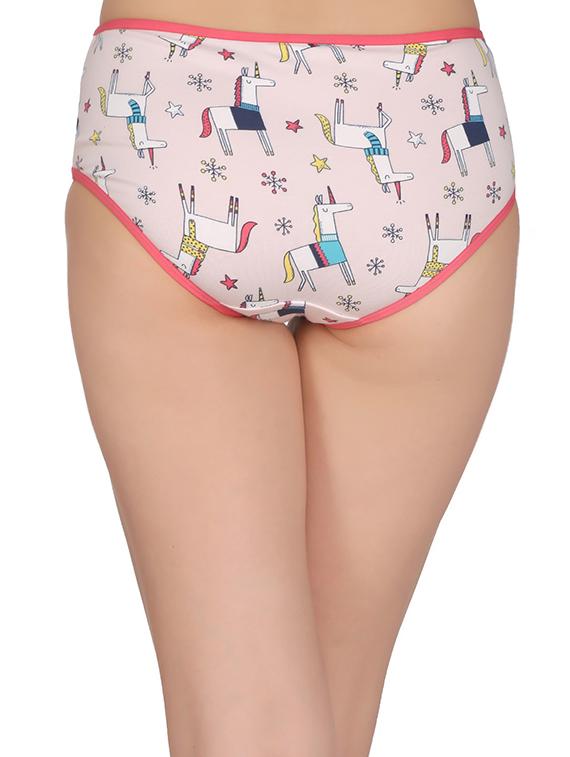 blue cotton hipster panty - 14432899 - Zoom Image - 3
