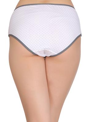 white cotton hipster panty - 14432900 - Standard Image - 3