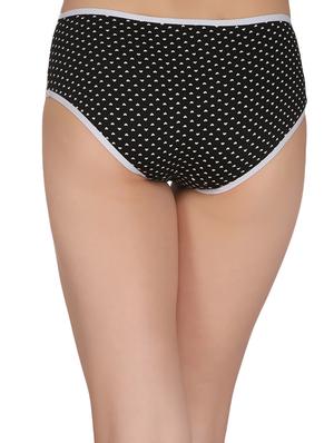 black cotton hipster panty - 14432907 - Standard Image - 3