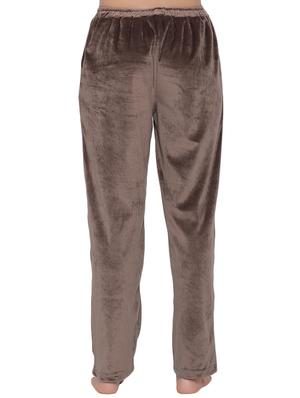 brown velvet pajama - 14433160 - Standard Image - 3