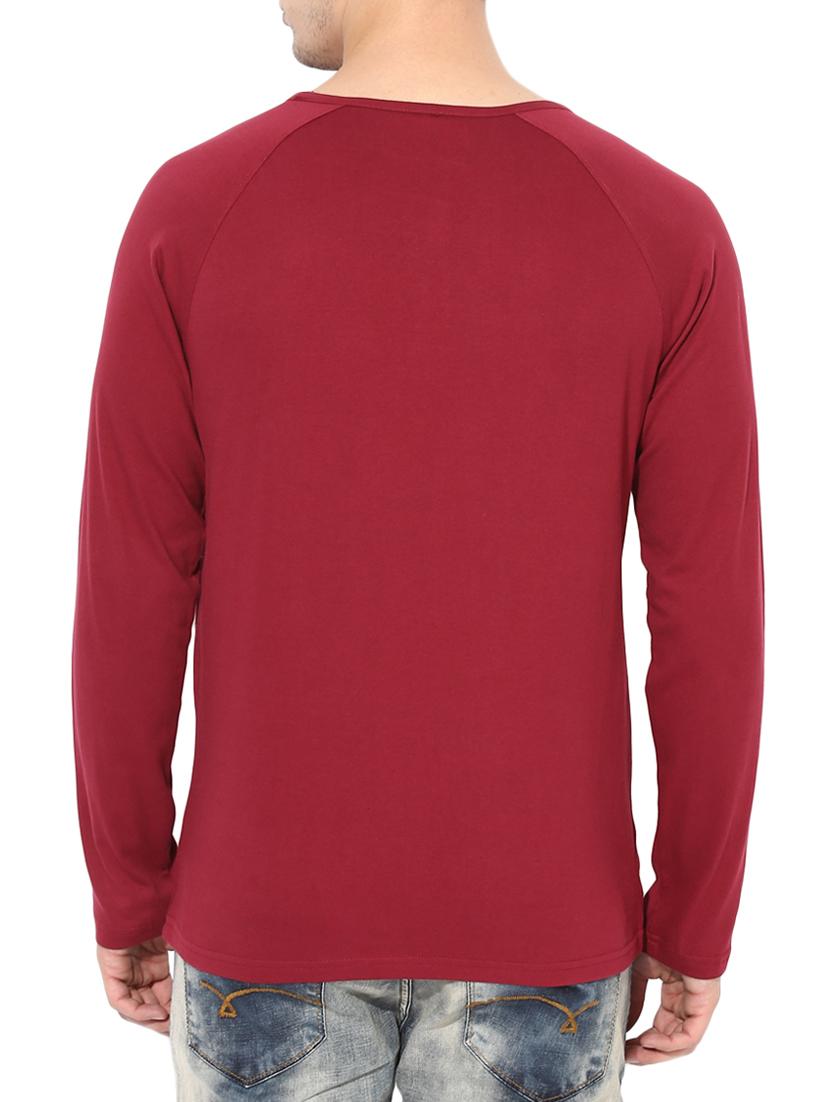 red cotton t-shirt - 14433258 - Zoom Image - 3