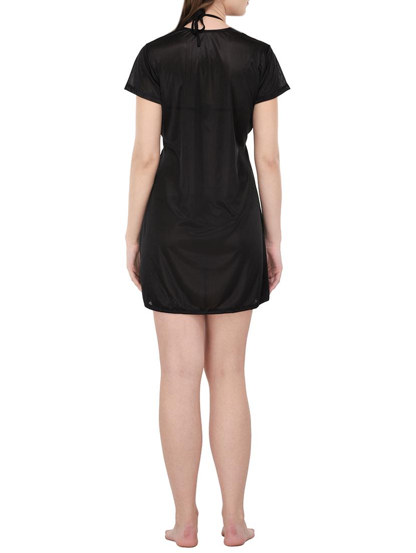 set of 3 solid nightwear set - 14433557 - Zoom Image - 3