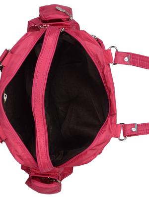 pink satin handbag - 14433633 - Standard Image - 3