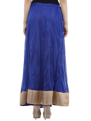 MAKXZIYAblue net a-line skirt - 14435143 - Standard Image - 3