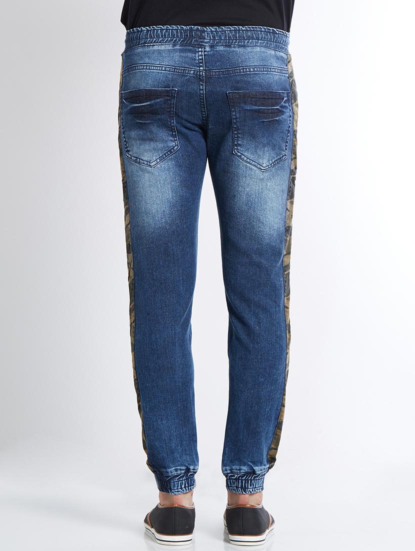 navy blue denim jogger - 14435613 - Zoom Image - 3