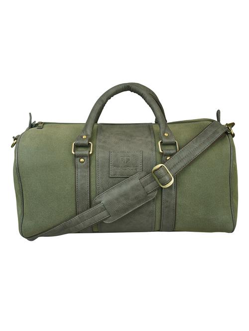 green leatherette dufflebag - 14437232 - Very Small Image - 1