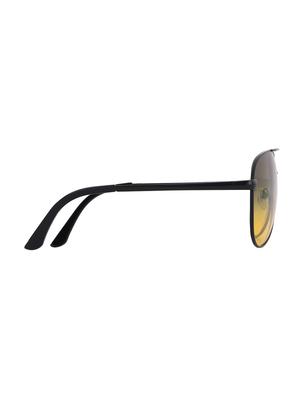 REACT Yellow Gradient Aviator HD Polarized Sunglasses For Men Women - 14438115 - Standard Image - 3