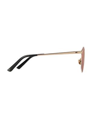 REACTR- New Arrival Mirror Pink Round HD Polarized Sunglasses For Women - 14438122 - Standard Image - 3