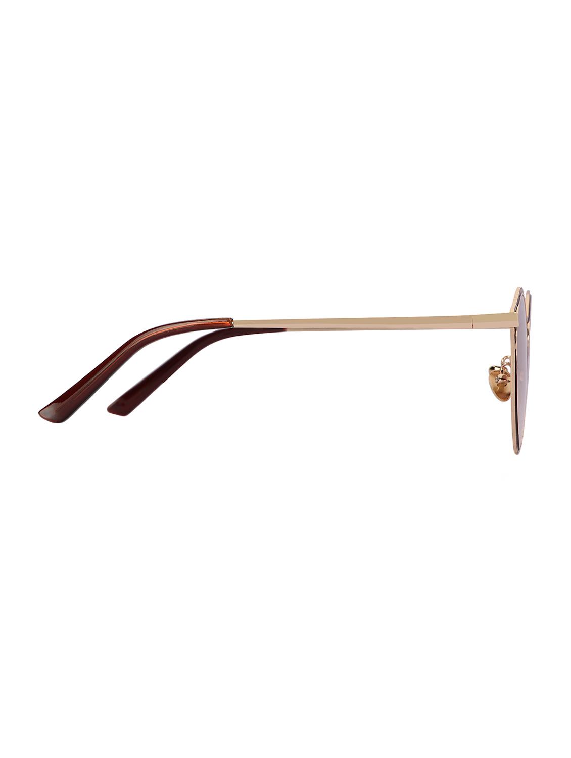 REACTR- New Arrival Mirror Pink Round HD Polarized Sunglasses For Women - 14438125 - Zoom Image - 3