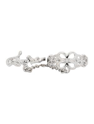 silver metal ring - 14438169 - Standard Image - 3
