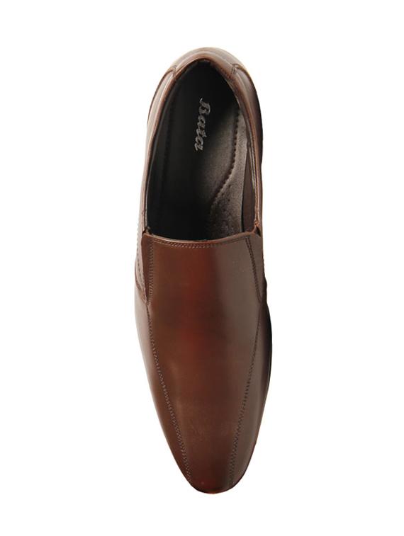 brown Leather formal slip on - 14438627 - Zoom Image - 3