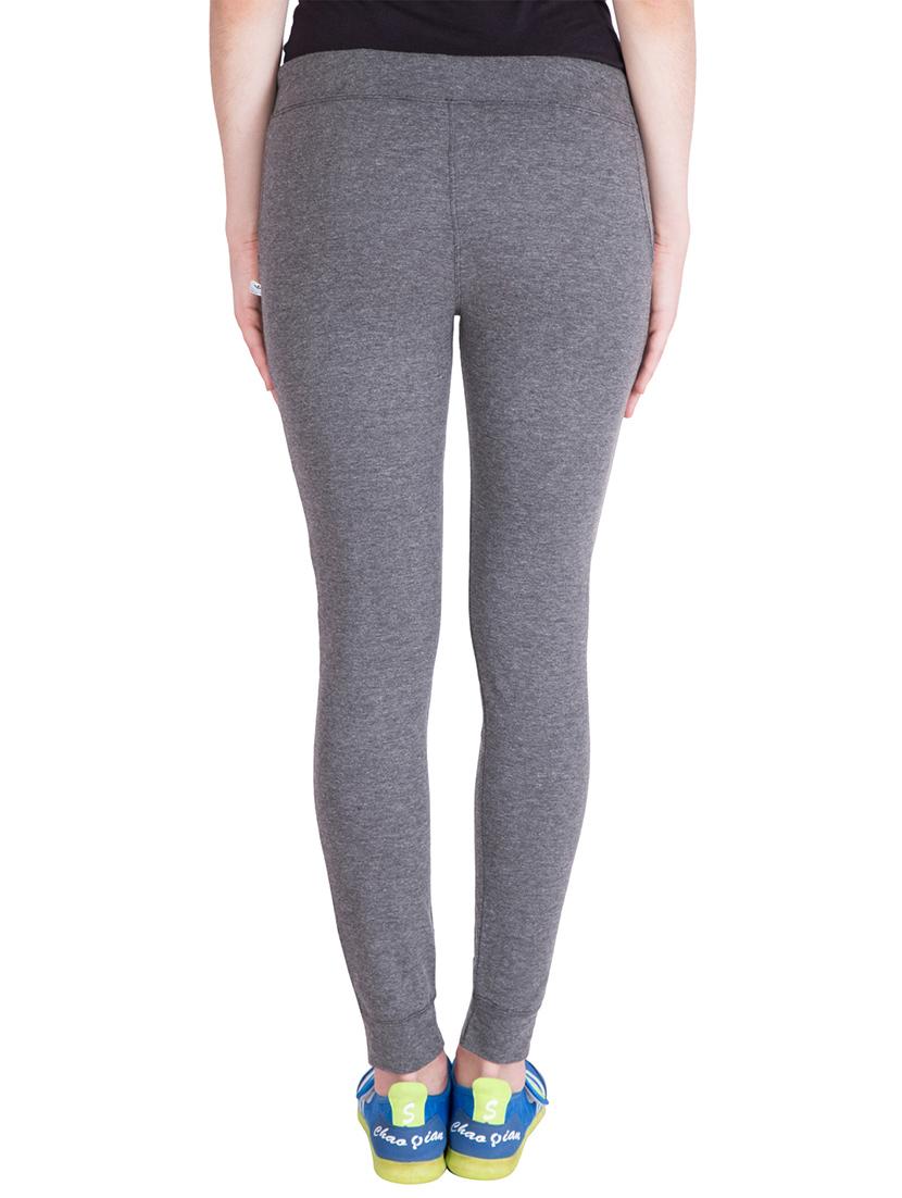 grey cotton track pants - 14439056 - Zoom Image - 3