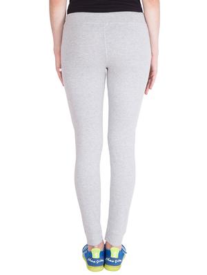grey cotton track pants - 14439061 - Standard Image - 3