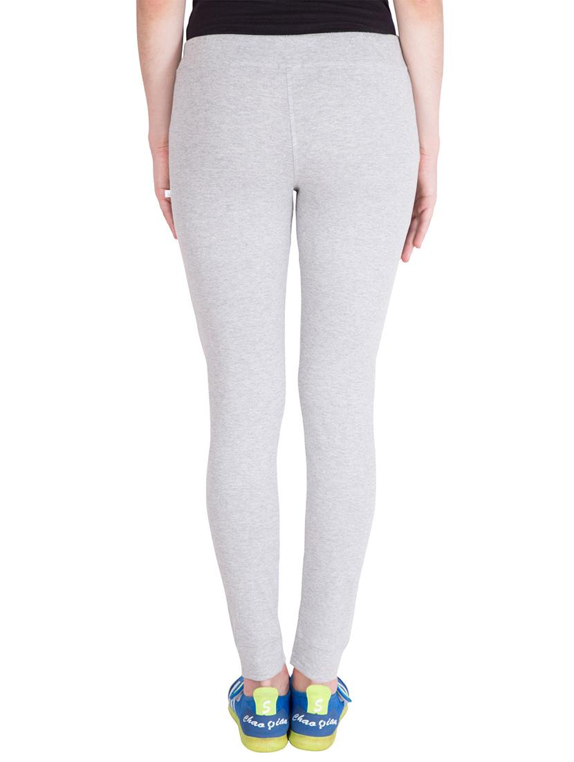 grey cotton track pants - 14439061 - Zoom Image - 3