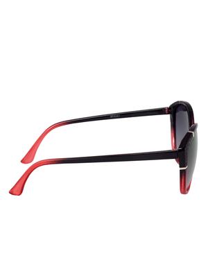 Superray CY962-BK-RED Black and Red Cateye Sunglasses for Women - 14439146 - Standard Image - 3