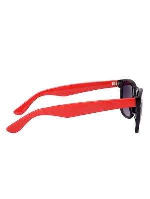 Superray WF903-BK-RED Black Red Wayfarer Sunglasses for Men & Women - 14439151 - Standard Image - 3